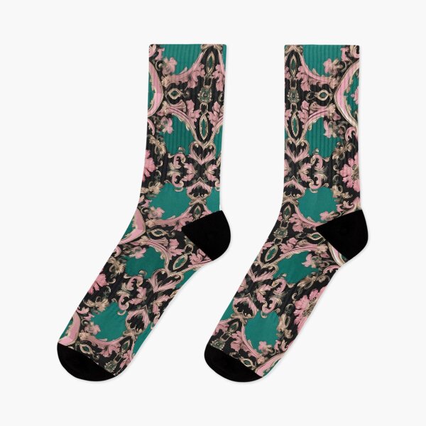 Item preview, Green & Dusty Rose Baroque designed and sold by DesignsByPrnces.