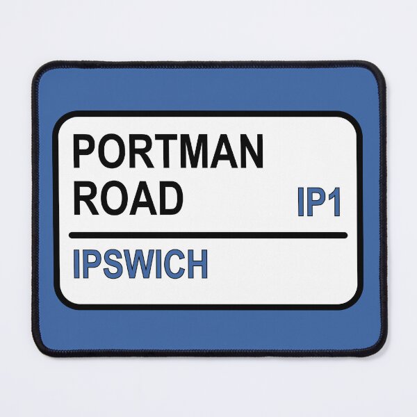 Item preview, Portman Road Football Sign designed and sold by BlockyB.