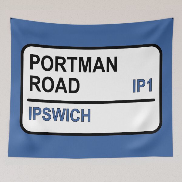 Item preview, Portman Road Football Sign designed and sold by BlockyB.