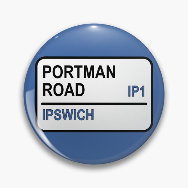 Artikelvorschau, Portman Road Football-Schild entworfen und verkauft von BlockyB.