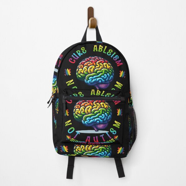 Item preview, Autism Awareness Cure Ableism Not Autism Spectrum Brain designed and sold by ZeptepiTrends.