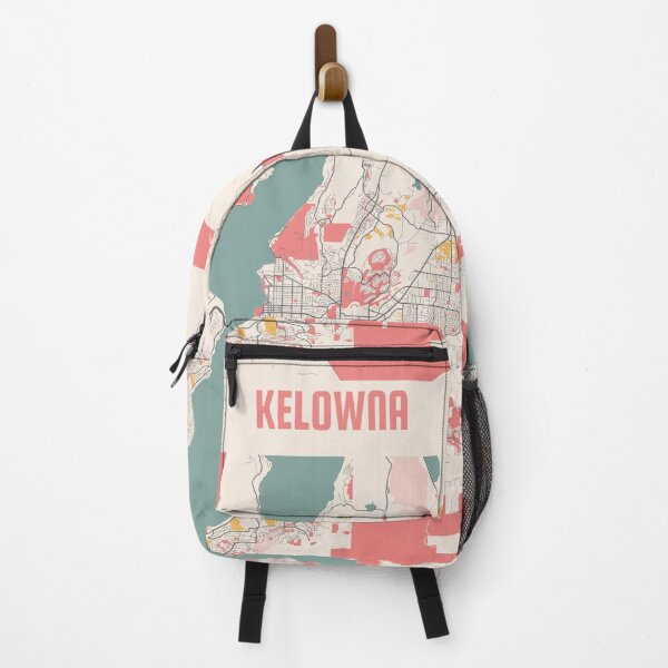 Item preview, Kelowna City Map Chalk Retro City Map Poster designed and sold by Peek-Designs.