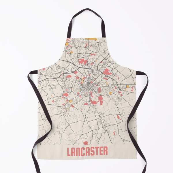 Item preview, Lancaster City Map Chalk Retro City Map Poster designed and sold by Peek-Designs.