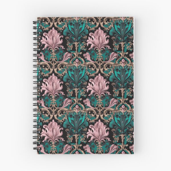 Item preview, Emerald Green & Dusty Rose Baroque designed and sold by DesignsByPrnces.