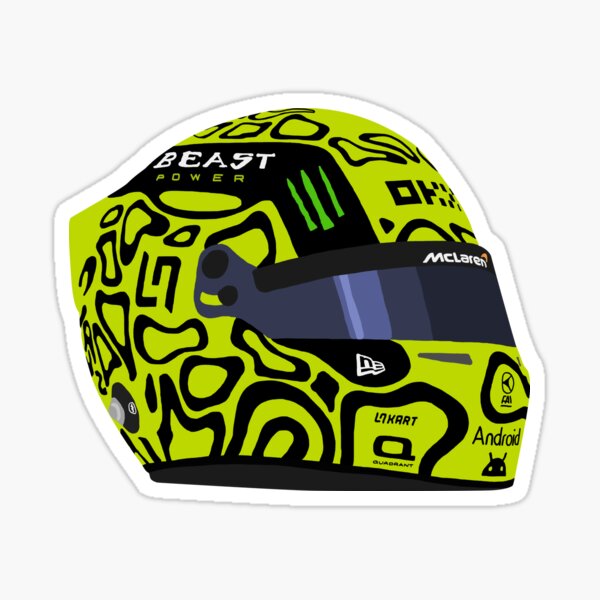 Item preview, Lando Norris 2024 New Helmet F1 Mclaren designed and sold by thalisons.