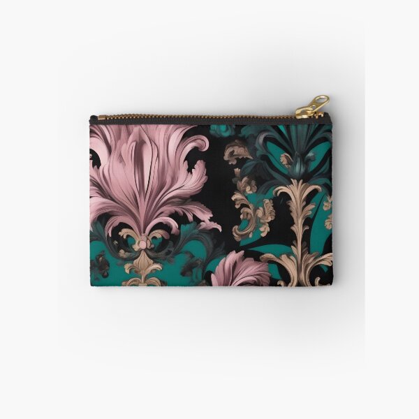 Item preview, Emerald Green & Dusty Rose Baroque designed and sold by DesignsByPrnces.