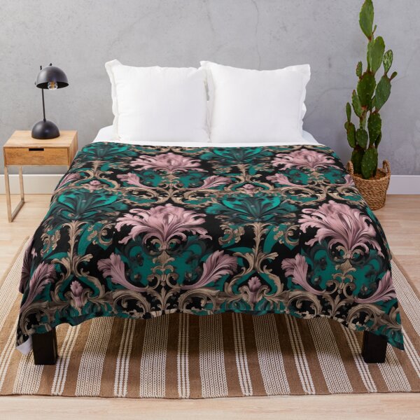 Item preview, Emerald Green & Dusty Rose Baroque designed and sold by DesignsByPrnces.
