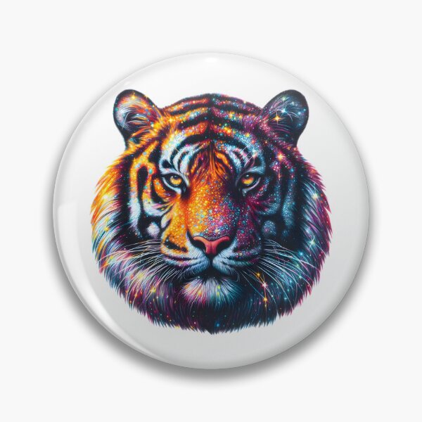 Item preview, Diamond Tiger's Gaze: Pencil Brilliance designed and sold by AI-Only Creations.