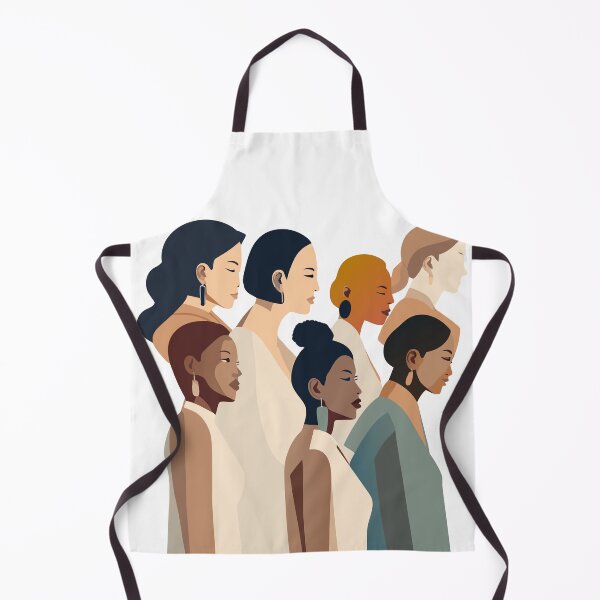 Item preview, Unity in Diversity: A Serene Illustration of Seven Women of Different Ethnicities designed and sold by Rosa Elena Albornoz Mendez.