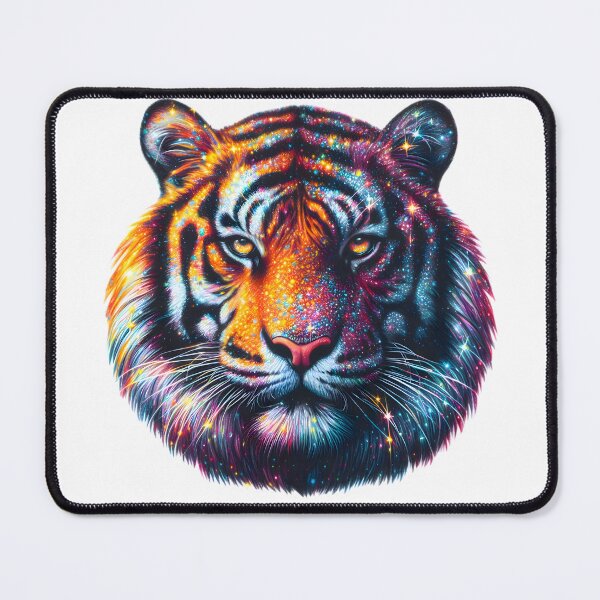 Item preview, Diamond Tiger's Gaze: Pencil Brilliance designed and sold by AI-Only Creations.
