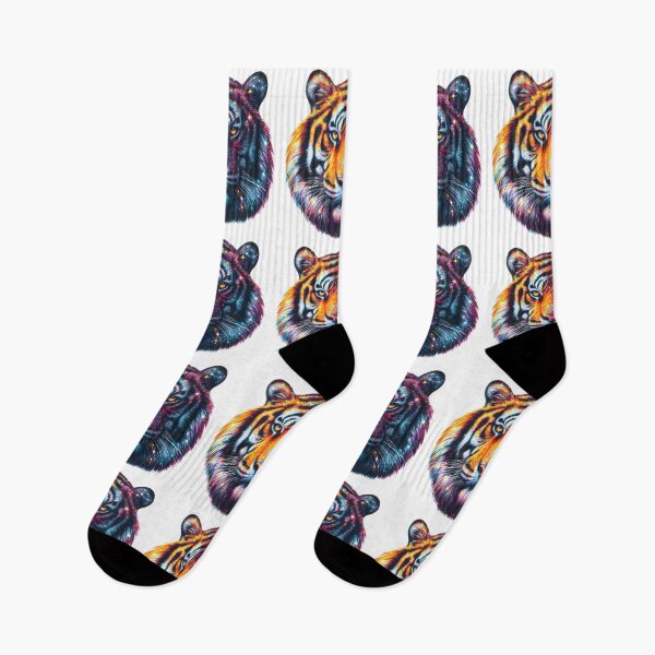 Item preview, Diamond Tiger's Gaze: Pencil Brilliance designed and sold by AI-Only Creations.