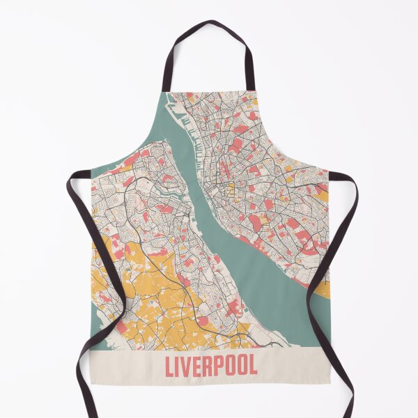 Item preview, Liverpool City Map Chalk Retro City Map Poster designed and sold by Peek-Designs.