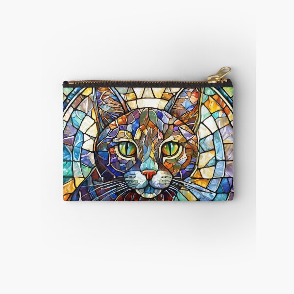 Item preview, Stained Glass Cat designed and sold by NinjaRat.