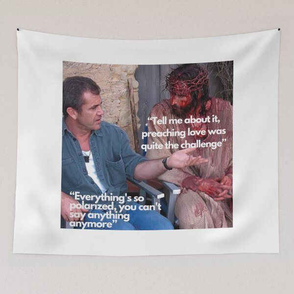 Item preview, Jesus, Mel Gibson Meme designed and sold by VisionLeeStudio.