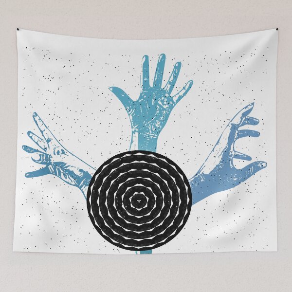 Item preview, Black hole mandala designed and sold by DejaReve.