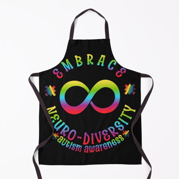 Item preview, Autism Awareness Embrace Neuro Diversity Infinity Symbol designed and sold by ZeptepiTrends.
