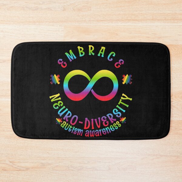 Item preview, Autism Awareness Embrace Neuro Diversity Infinity Symbol  designed and sold by ZeptepiTrends.