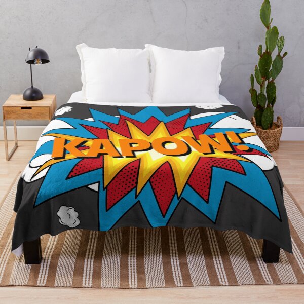 Item preview, Modern Colorful Comic Book KAPOW! Pop Art designed and sold by idovedesign.
