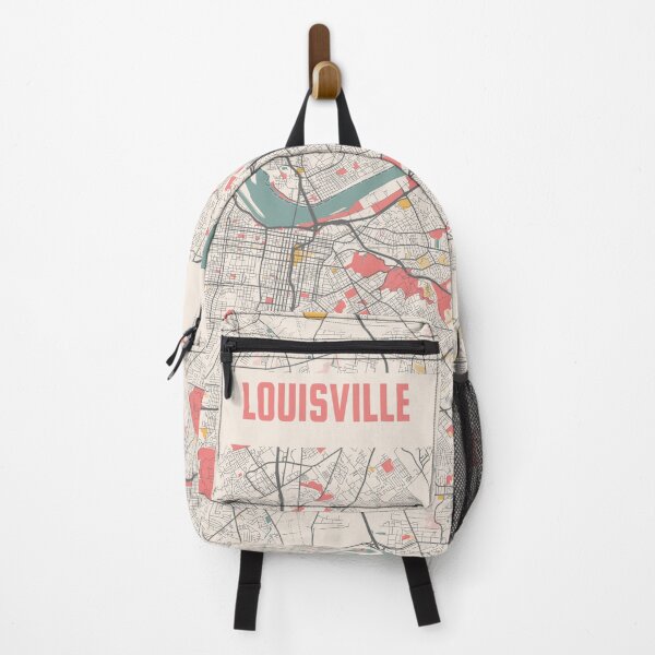 Item preview, Louisville City Map Chalk Retro City Map Poster designed and sold by Peek-Designs.