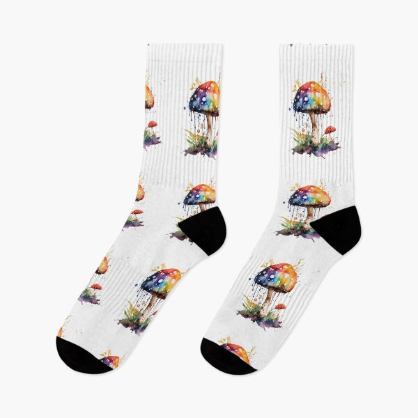 Item preview,  Mushrooms Psychedelic Ai art fungi art simple Music rock lgbt Mens Womens Kids Funny Nature Lovers  designed and sold by Martolina33.