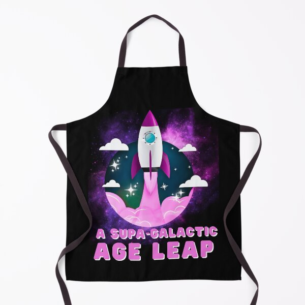 Item preview, Happy Supa-galactic leap birthday design designed and sold by 29Bumblebee.