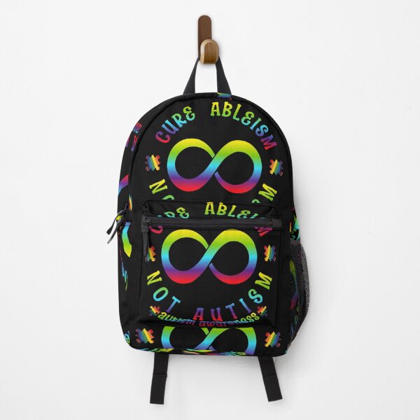 Item preview, Autism Awareness Cure Ableism Not Autism Infinity Symbol  designed and sold by ZeptepiTrends.