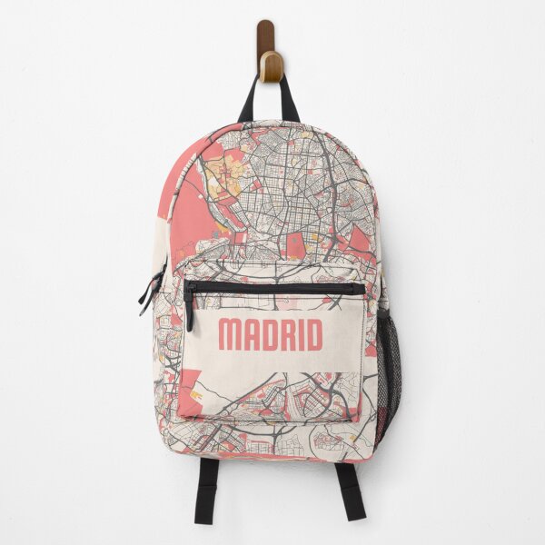 Item preview, Madrid City Map Chalk Retro City Map Poster designed and sold by Peek-Designs.