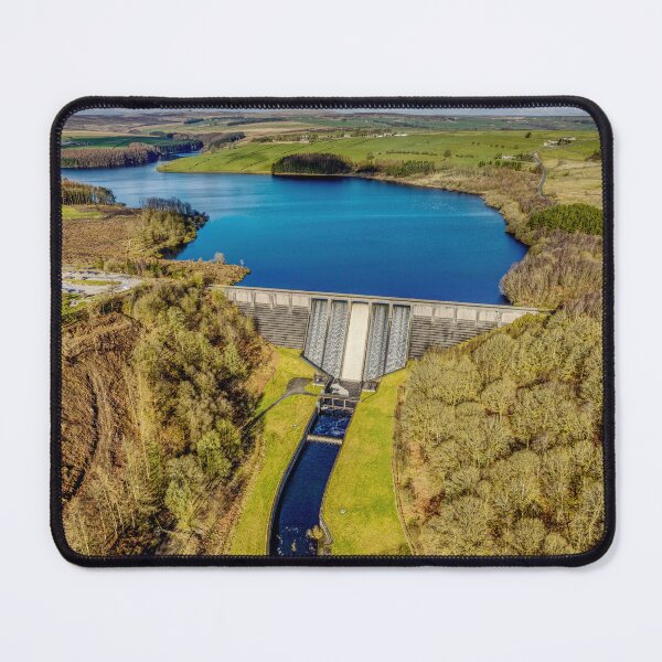 Item preview, Thruscross Reservoir, High Resolution Aerial View With Blue Water designed and sold by skyfilming.