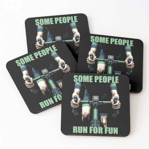 Item preview, Some People Run For Fun | Cycling designed and sold by ToyoTees.
