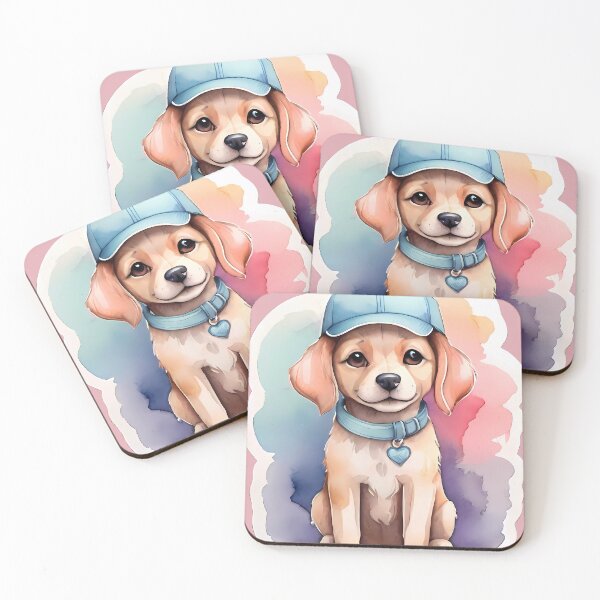 Item preview, Pastel Pup: Captivating Charm  designed and sold by purrfect pattern.