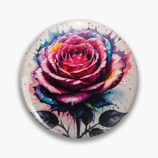 Item preview, Watercolour Rose designed and sold by Geek-Girl-Art.