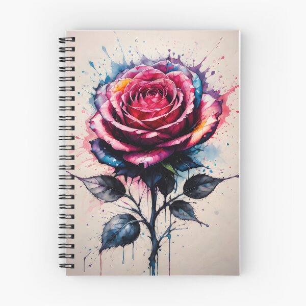 Item preview, Watercolour Rose designed and sold by Geek-Girl-Art.