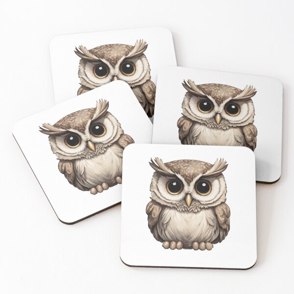 Aperçu de l'œuvre Joli bébé hibou créée et vendue par Jxnx ..
