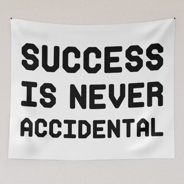 Item preview, success is never accidental designed and sold by 101univers.