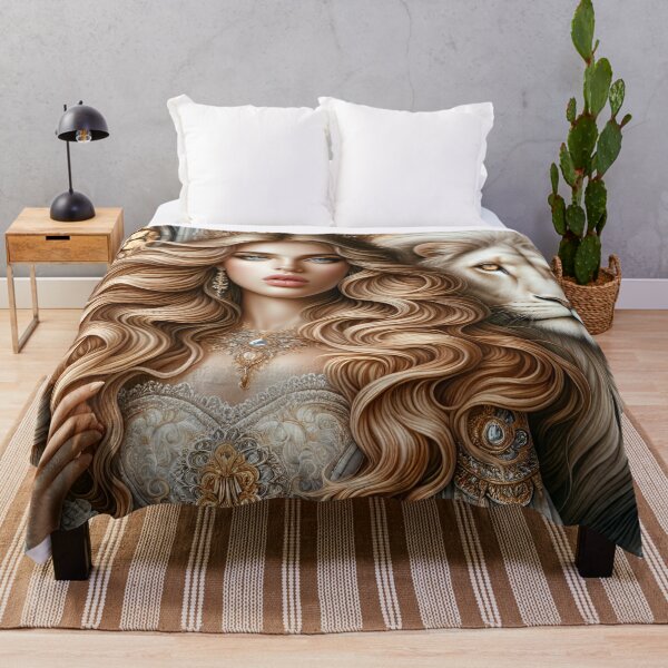 Item preview, Her Majesty - Lions and Queens designed and sold by Alcyonian.