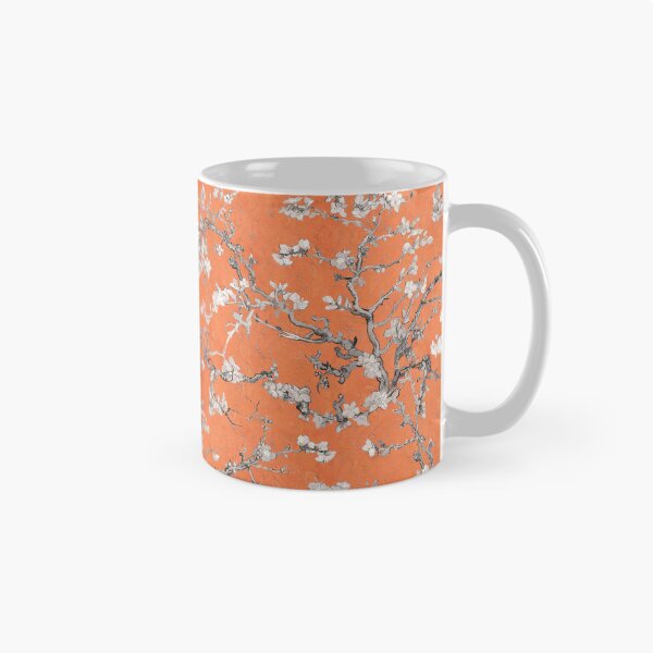 Item preview, Vincent Van Gogh Almond Blossom on Orange Background  designed and sold by Delinda Graphic Studio.