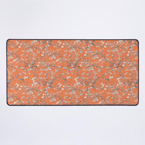 Item preview, Vincent Van Gogh Almond Blossom on Orange Background designed and sold by Delinda Graphic Studio.