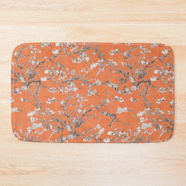 Item preview, Vincent Van Gogh Almond Blossom on Orange Background  designed and sold by Delinda Graphic Studio.