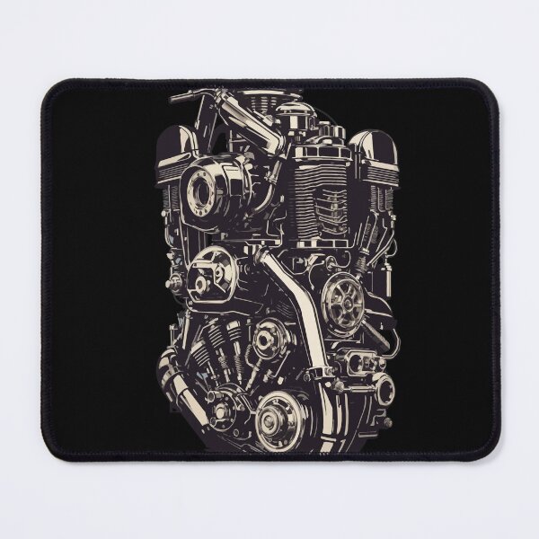 Item preview, Engine Engineer Motor Vehicle Mechanic Vintage designed and sold by LuminOrb.
