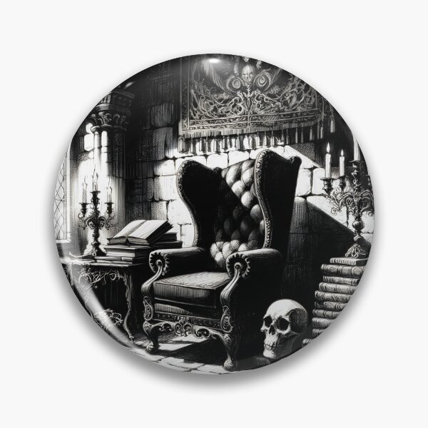 Item preview, Dark Academia Reading Nook designed and sold by Truck Stop One.