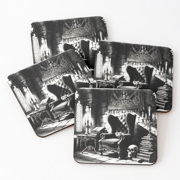 Item preview, Dark Academia Reading Nook designed and sold by Truck Stop One.