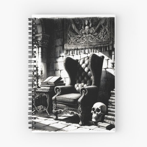 Item preview, Dark Academia Reading Nook designed and sold by Truck Stop One.