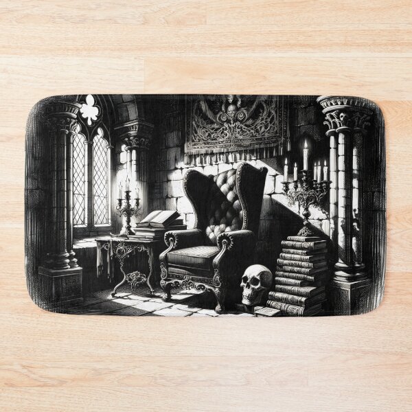 Item preview, Dark Academia Reading Nook designed and sold by Truck Stop One.