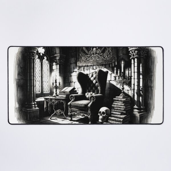 Item preview, Dark Academia Reading Nook designed and sold by Truck Stop One.
