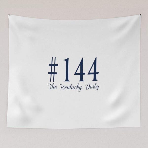 Item preview, 144, Kentucky Derby, 2018, Horse race, southern, Navy, Louisville, KY designed and sold by CleverlyInspired.