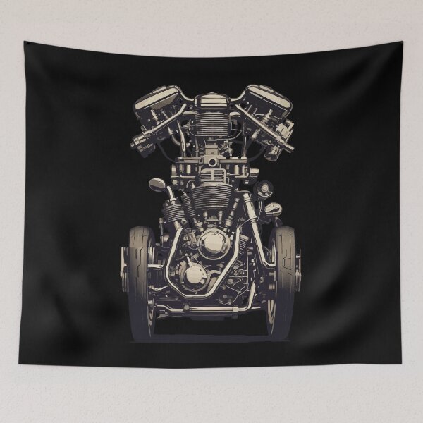 Item preview, Engine Engineer Motor Vehicle Mechanic Vintage designed and sold by LuminOrb.