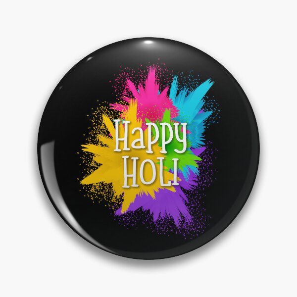 Item preview, HAPPY HOLI fectival of colours light colourful paint designed and sold by w1ckerman.