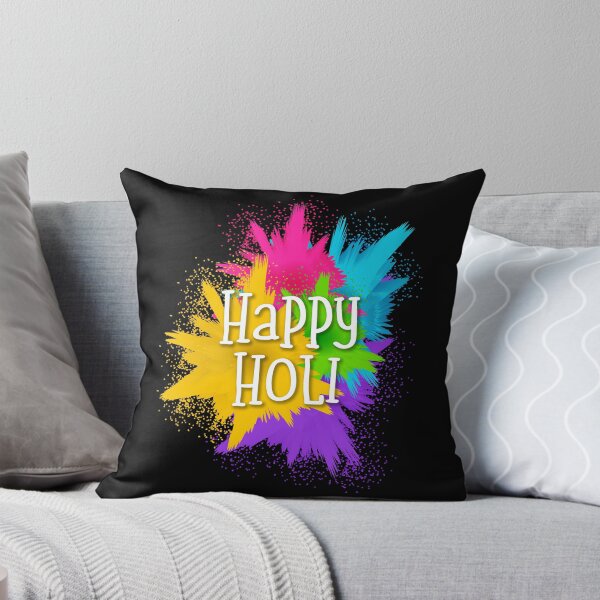Item preview, HAPPY HOLI fectival of colours light colourful paint designed and sold by w1ckerman.