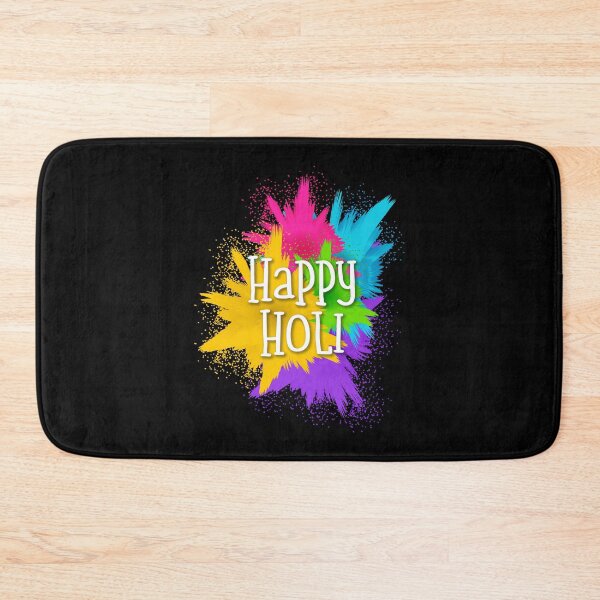 Item preview, HAPPY HOLI fectival of colours light colourful paint designed and sold by w1ckerman.