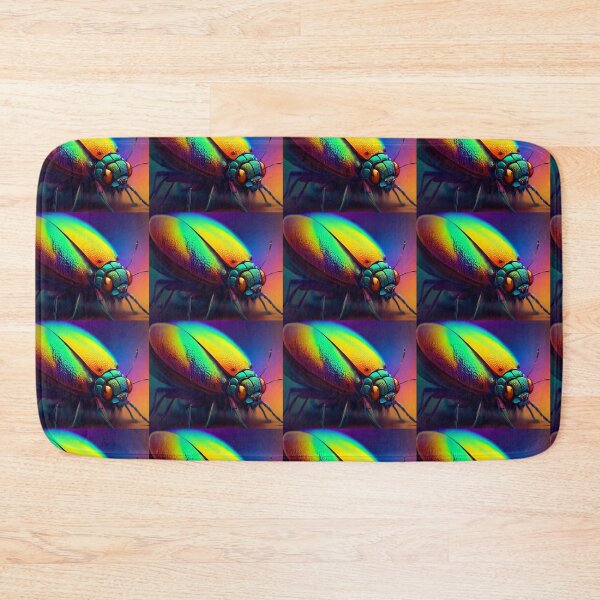 Item preview, Vibrant Nature: Portrait of a Colorful Cockroach  designed and sold by WASABIgreen.